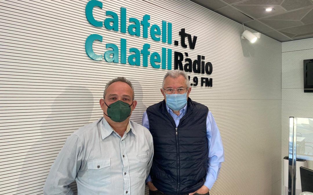 Miquel Medrano de la Farmacia Medrano a Calafell Ràdio 22/02/2022.