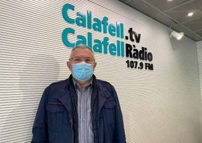 Josep Soria president de Fòrum Calafell a Calafell Radio 01/03/2022.
