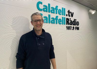 Aron López de THE GOLD HARVEST a Calafell Radio 29/03/2022.